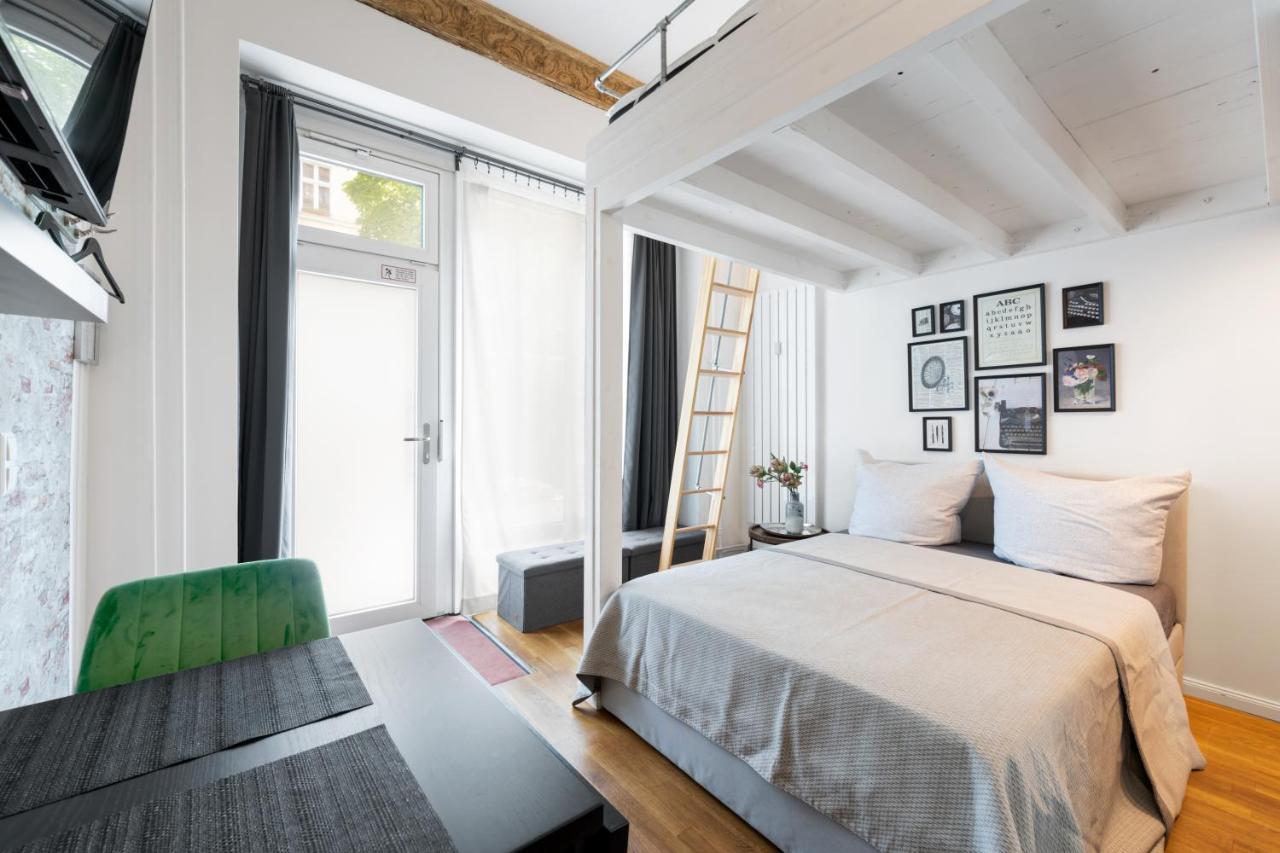 The Koburger Vh, Studio For Up To 4 With High Bed Berlín Exterior foto